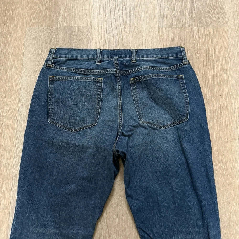 Gap Jeans Boot Fit Mens‎ Size 36x30 Blue Relaxed Y2K 90s Grunge Distressed
